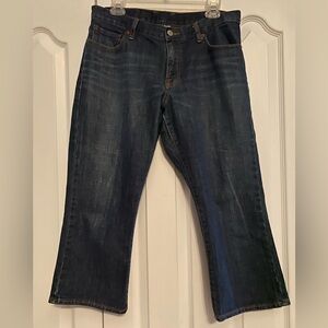 Lucky Brand Blue Cropped denim Classic Style